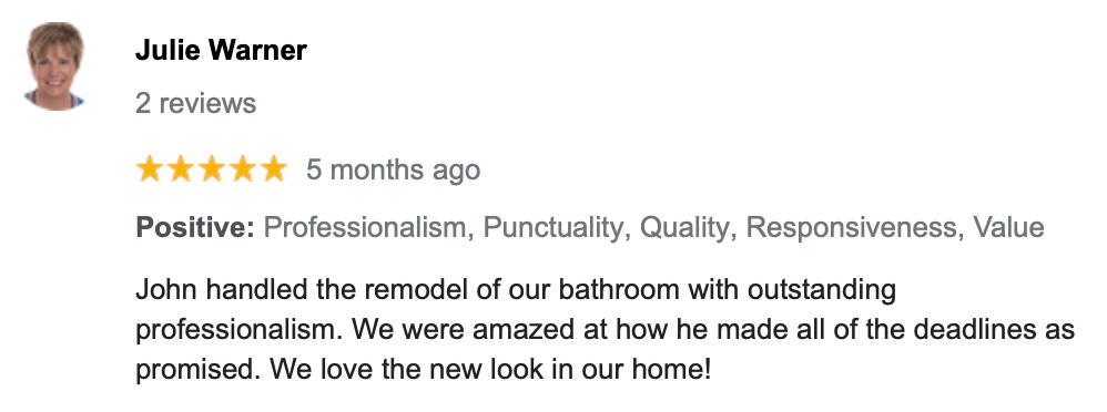 Review of Platinum Home Improvement Services